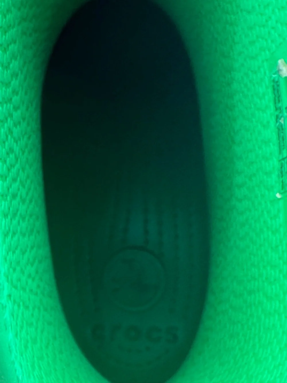 Crocs Handle It Green Boots Size J-3